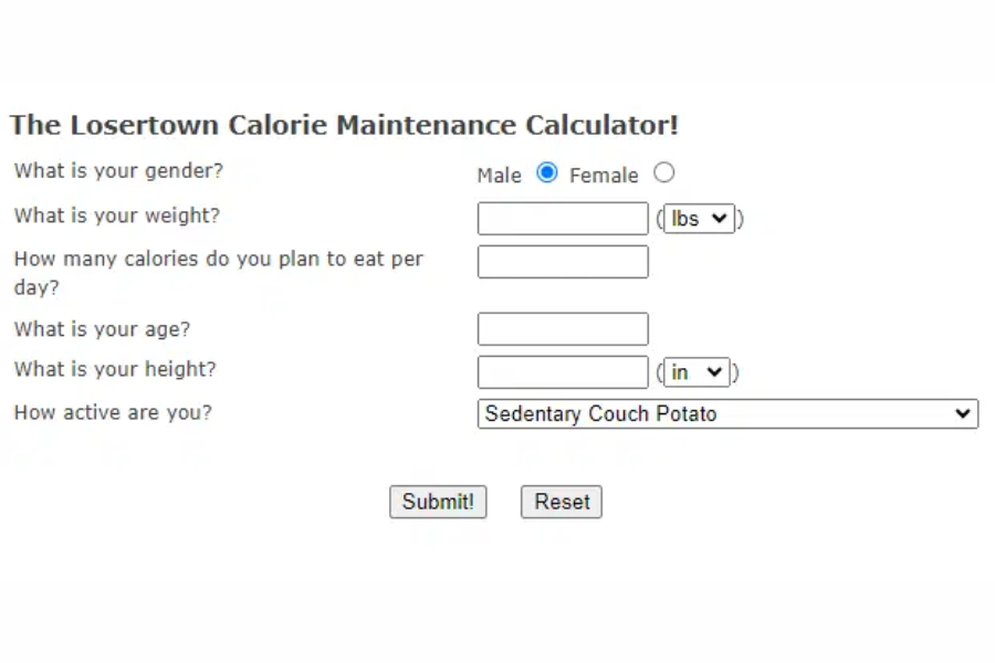 losertown calc